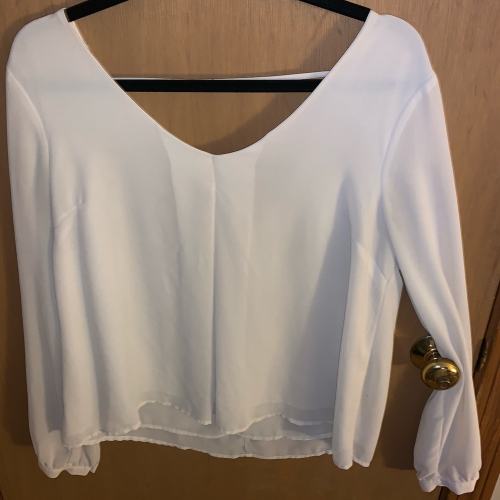 Long sleeve blouse